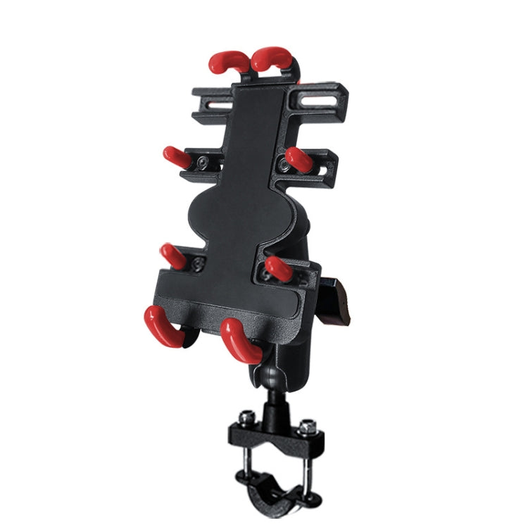 Staffa per telefono cellulare con navigazione in metallo per moto, Stile:, Rearview Mirror Installation (Anti-theft), Rearview Mirror Installation (Hand Twist), Thin Tube Fixation (Anti-theft), Thin Tube Fixation (Hand Twist)                           ...