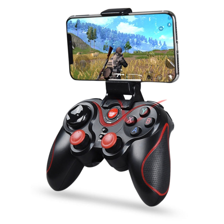 Maniglia per controller di gioco Bluetooth wireless S6 con staffa e ricevitore per Android / IOS / PC, S6 With Bracket & Receiver