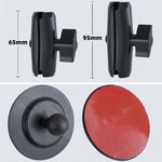 Staffa da tavolo per strumento adesivo curvo per auto Staffa per telefono cellulare per auto Morsetto in plastica Stile braccio:, Small 4 Claw, Large 4 Claw, Plastic Clamp Arm