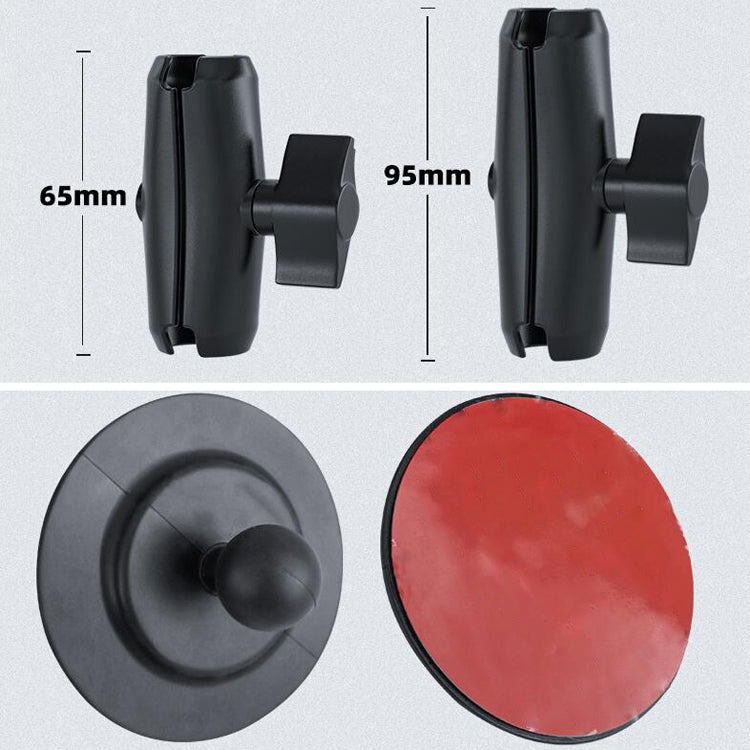 Staffa da tavolo per strumento adesivo curvo per auto Staffa per telefono cellulare per auto Morsetto in plastica Stile braccio:, Small 4 Claw, Large 4 Claw, Plastic Clamp Arm