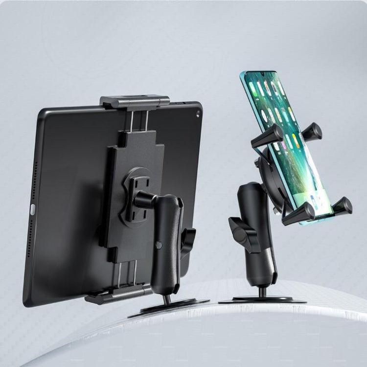 Staffa da tavolo per strumento adesivo curvo per auto Staffa per telefono cellulare per auto Morsetto in plastica Stile braccio:, Small 4 Claw, Large 4 Claw, Plastic Clamp Arm