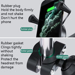 Staffa per poggiatesta per auto, per moto, per retrovisore, per telefono cellulare., 4 Claw Small Back Clips, 4 Claw Large Back Clip, 6 Claw Small Back Clip (engineering plastic), Plate Clamp