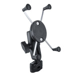 Staffa per poggiatesta per auto, per moto, per retrovisore, per telefono cellulare., 4 Claw Small Back Clips, 4 Claw Large Back Clip, 6 Claw Small Back Clip (engineering plastic), Plate Clamp