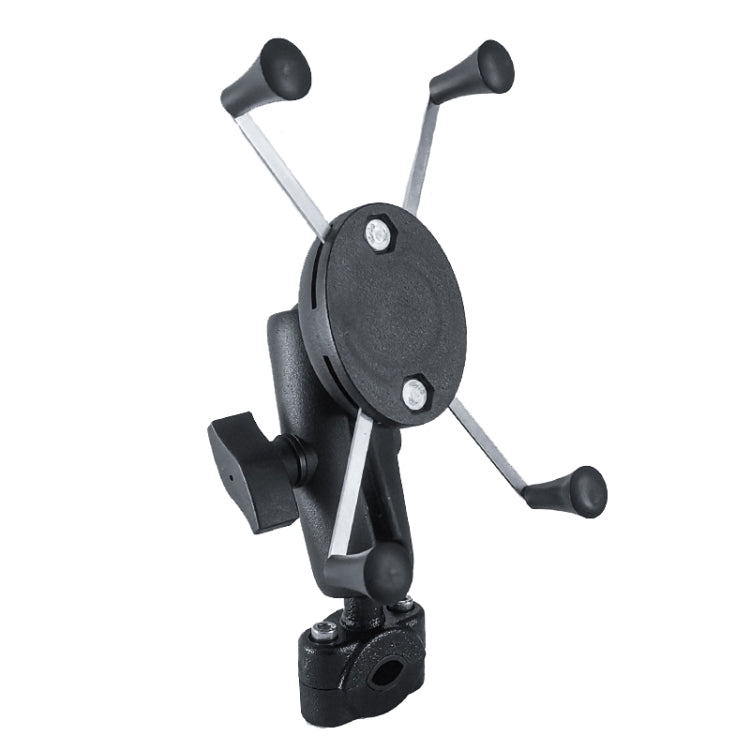 Staffa per poggiatesta per auto, per moto, per retrovisore, per telefono cellulare., 4 Claw Small Back Clips, 4 Claw Large Back Clip, 6 Claw Small Back Clip (engineering plastic), Plate Clamp