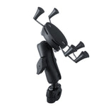 Staffa per poggiatesta per auto, per moto, per retrovisore, per telefono cellulare., 4 Claw Small Back Clips, 4 Claw Large Back Clip, 6 Claw Small Back Clip (engineering plastic), Plate Clamp