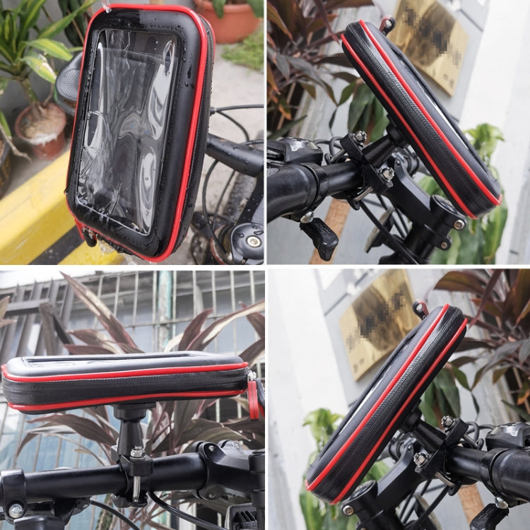 Staffa per borsa per telefono cellulare impermeabile touch screen per bicicletta da moto OKD, S, M-4, L-3, XL-4