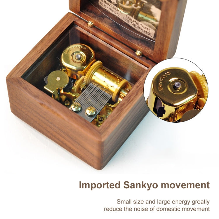 Carillon stile cornice Carillon in legno Novità regalo di San Valentino, Stile:, Walnut Gold-Plated Movement, Maple Gold-Plated Movement, Rosewood Gold-Plated Movement, Maple Red-Bronze Movement, Walnut Red-Bronze Movement, Rosewood  Red-Bronze Movement