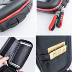 OKD Staffa per borsa per telefono cellulare da equitazione Pacchetto staffa impermeabile per telefono cellulare per bicicletta, M-2, L-2, XL-2