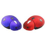 CM0184 Mouse wireless personalizzato Mini Ladybug 3000 DPI a 3 tasti Mouse wireless personalizzato