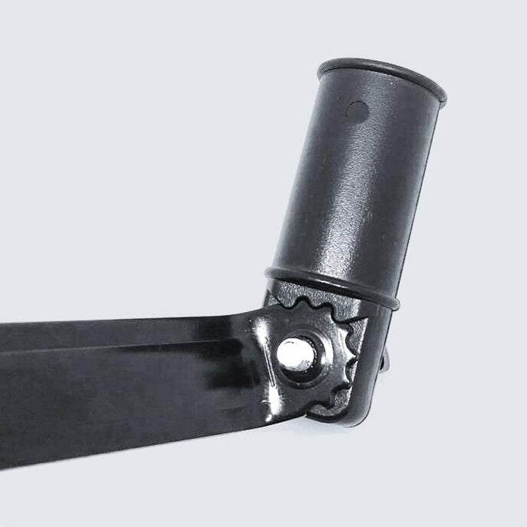 Staffa fissa per specchietto retrovisore per moto in metallo con telaio di trasferimento da 2 pezzi, Transfer Frame