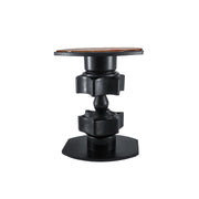 Staffa per fotocamera Mini Gimbal Staffa per telefono cellulare da tavolo Staffa per registratore, Dual Attachment Mount, 1/4 Screw Connector for GoPro, Magnet Paste for Phones