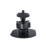 Staffa per fotocamera Mini Gimbal Staffa per telefono cellulare da tavolo Staffa per registratore, Dual Attachment Mount, 1/4 Screw Connector for GoPro, Magnet Paste for Phones