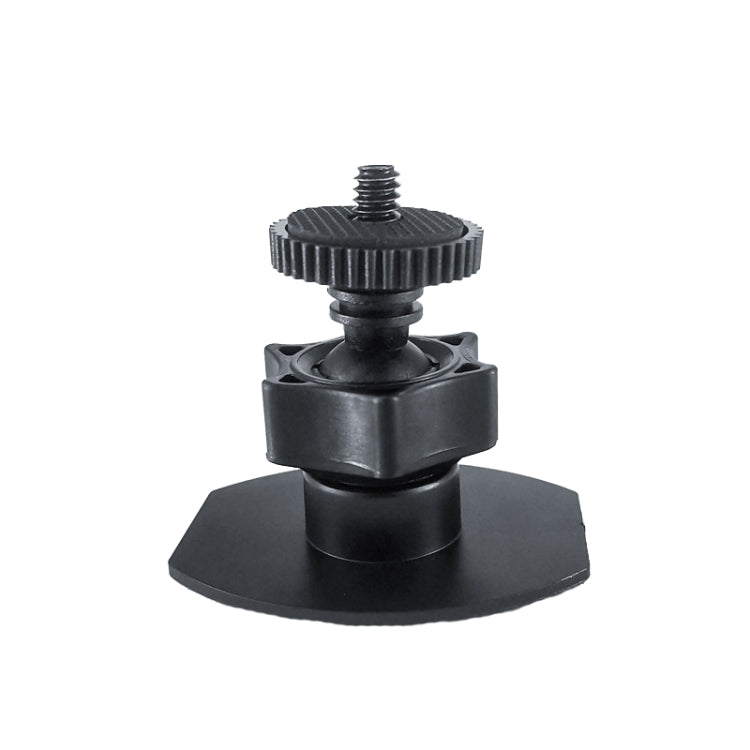 Staffa per fotocamera Mini Gimbal Staffa per telefono cellulare da tavolo Staffa per registratore, Dual Attachment Mount, 1/4 Screw Connector for GoPro, Magnet Paste for Phones