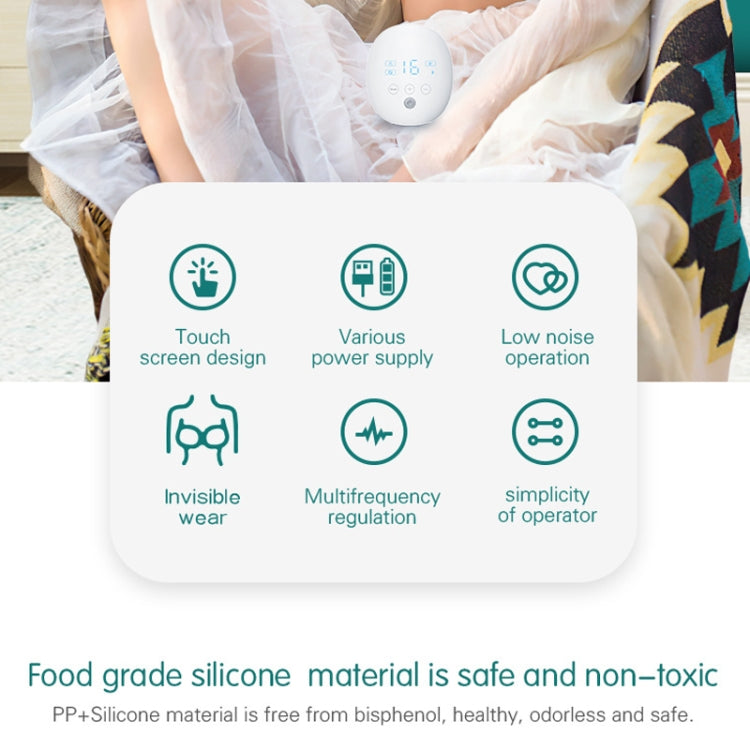 Tiralatte automatico indossabile con massaggio a mani libere, invisibile, senza fili, con aspirazione grande, S4DW - English, S9 - English - Gray, S9 - English - Pink, S9 - English - Green, S10 - English - Gray, S10 - English - White Blue              ...