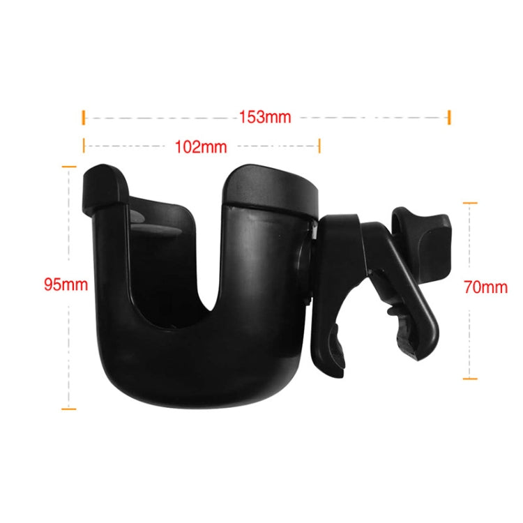 J4037 Portabiberon resistente alle cadute per passeggino, Bottle Holder