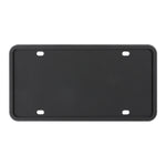 2 set telaio targa in silicone con vernice per auto impermeabile e antiruggine, US Black, US Gray, US Red, US Blue, Black, Gray, Red, Blue