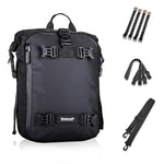 Borsa per sedile posteriore per moto multifunzione Rhinowalk. Borsa laterale combinata per ripiano posteriore, Black 10L, Yellow 10L, Black 20L, Yellow 20L, Black 30L, Yellow 30L