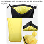 Borsa per sedile posteriore per moto multifunzione Rhinowalk. Borsa laterale combinata per ripiano posteriore, Black 10L, Yellow 10L, Black 20L, Yellow 20L, Black 30L, Yellow 30L