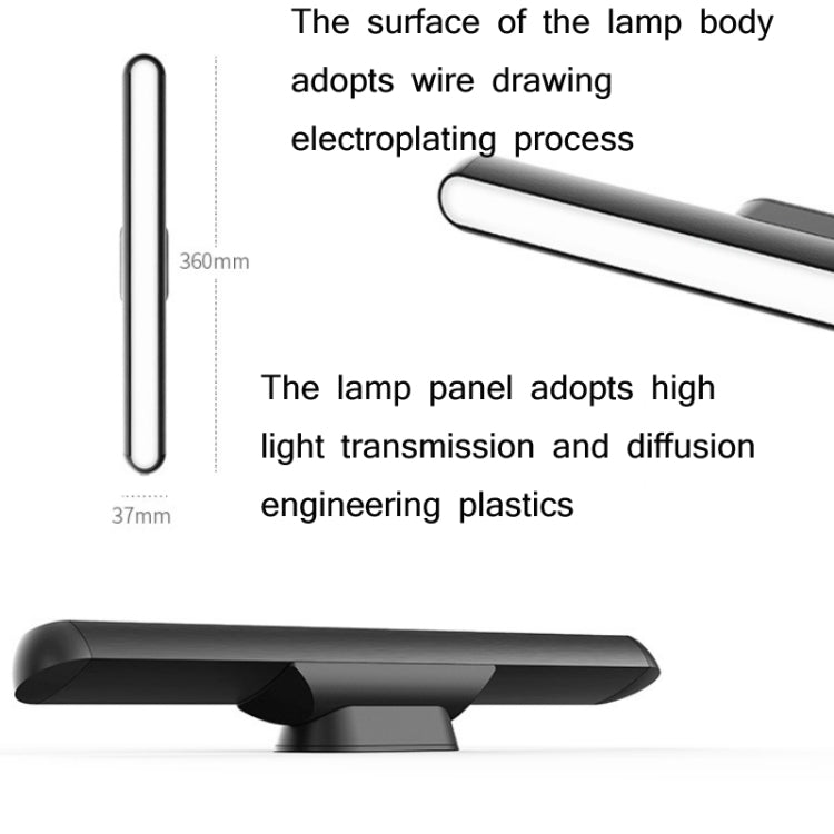 Lampada da scrivania a LED per dormitorio studentesco Lampada da lettura per protezione degli occhi da scrivania Specifica:, Direct Insertion, Three-dimensional Dimming, Stepless Dimming, Remote Control Style