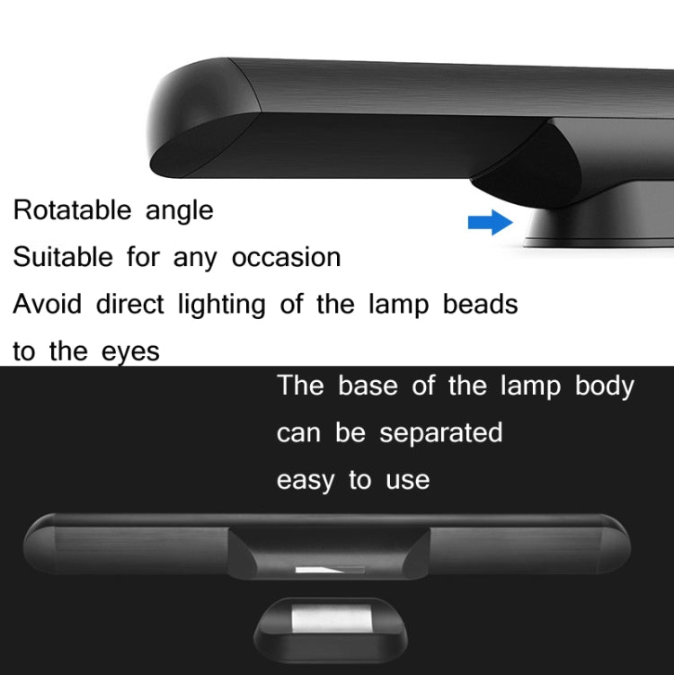 Lampada da scrivania a LED per dormitorio studentesco Lampada da lettura per protezione degli occhi da scrivania Specifica:, Direct Insertion, Three-dimensional Dimming, Stepless Dimming, Remote Control Style