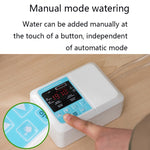 G89456 Dispositivo di irrigazione automatica per fiori con temporizzazione vocale intelligente solare Gocciolatore per piante pigre, Single Pump 10 Sets, Single Pump 15 Sets, Double Pump 15 Sets 10M Tube, Double Pump 20 Sets Drop 15M Tube              ...