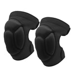 2 paia HX-0211 Ginocchiere in spugna anticollisione Pallavolo Calcio Ballo Pattinaggio a rotelle Equipaggiamento protettivo, M (Black), L (Black), M (Gray), L (Gray)