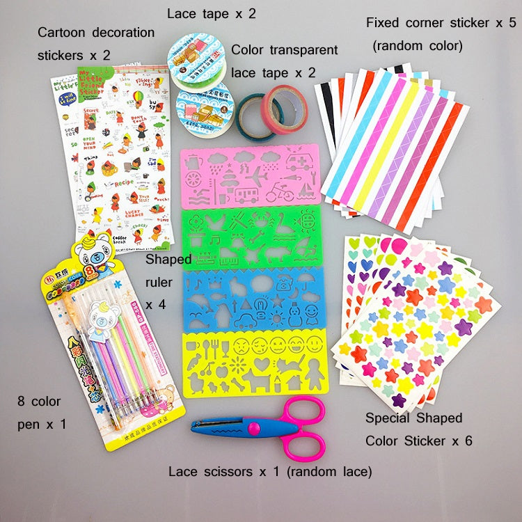 Album fotografico per la creazione di accessori fai-da-te, set di libri manuali, accessori decorativi fatti a mano, specifica:, Package 1, Package 2, Package 3