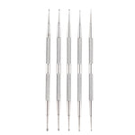 Set 2 penne per trapano in acciaio inossidabile 15 cm