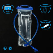 Rhinowalk RK18102 Borsa per acqua da ciclismo da 2 litri Borsa per acqua potabile per ciclismo da esterno completamente aperta, Rhinowalk RK18102 2L