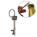 Apribottiglie per birra con portachiavi a forma di chiave da 15 pezzi, Key Shape