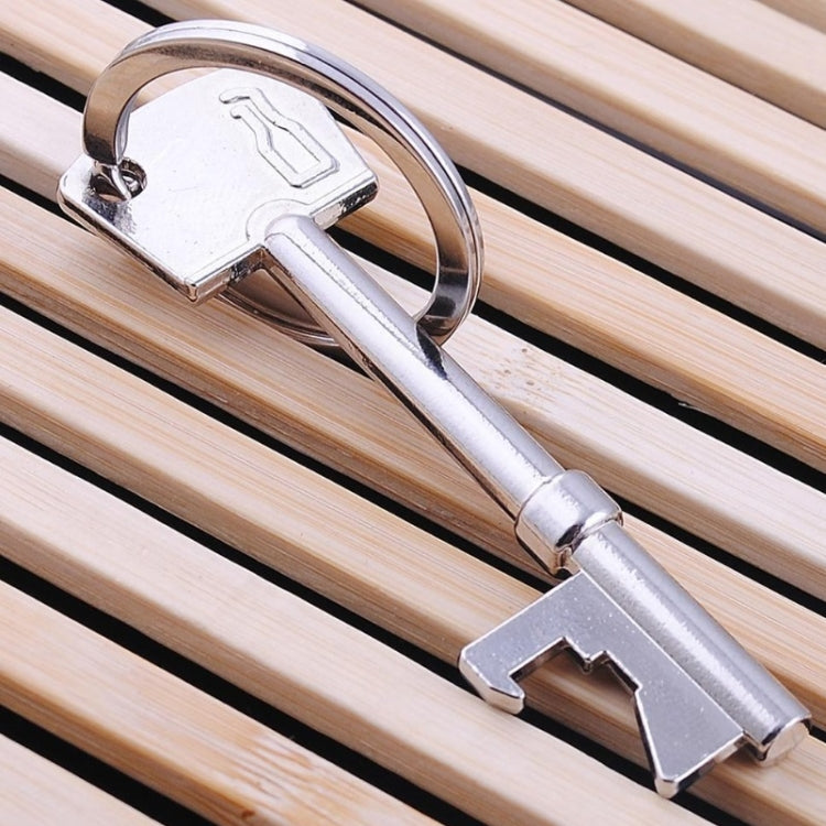 Apribottiglie per birra con portachiavi a forma di chiave da 15 pezzi, Key Shape