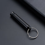 Ciondolo portachiavi da uomo con fischietto multifunzionale da 6 pezzi, Red Whistle, Black Whistle