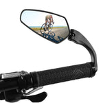 1 paio WEST BIKING Specchietto retrovisore per bicicletta Specchietto regolabile Specchietto retrovisore pieghevole per mountain bike