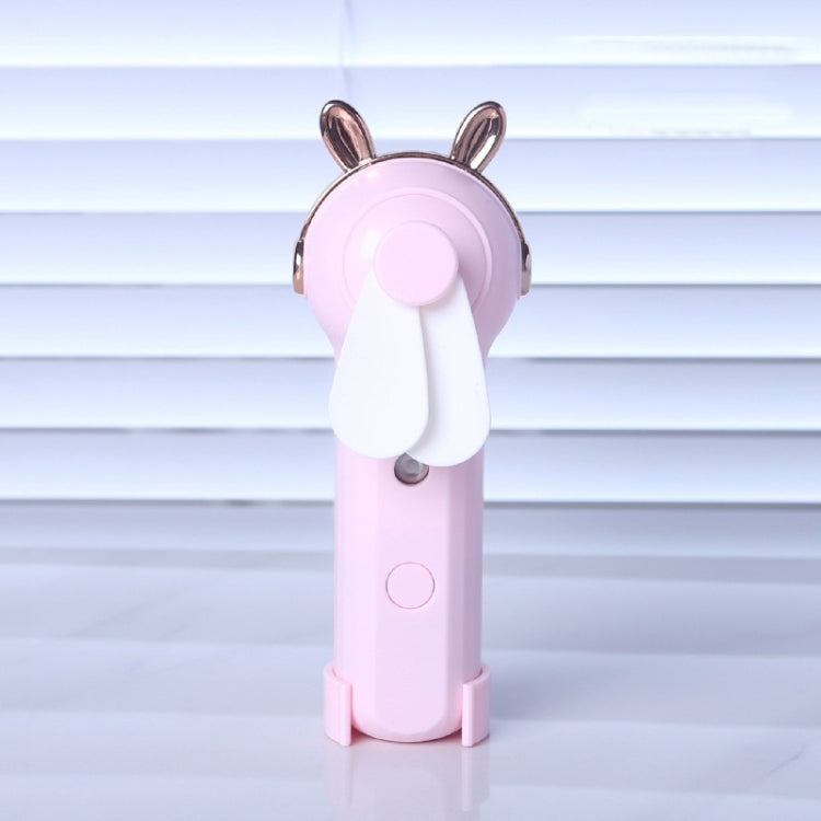 Dispositivo idratante portatile Ventilatore ricaricabile Mini USB Ricarica Spray Umidificazione Piccolo ventilatore, M9 White Rabbit, M9 Pink Rabbit, M9 Blue Rabbit, M10 White Kitten, M10 Pink Kitten, M10 Blue Kitten, M11 White Deer, M11 Pink Deer