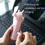 Dispositivo idratante portatile con ventilatore USB mini