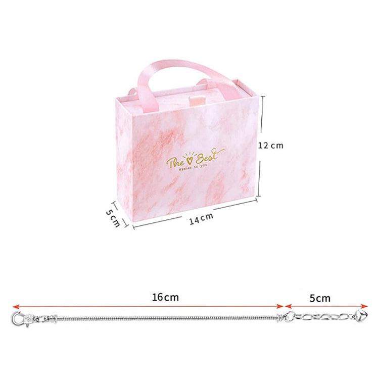 63 in 1 braccialetto a catena a mano per bambini con gioielli fatti a mano fai da te, 63 In 1(Pink)