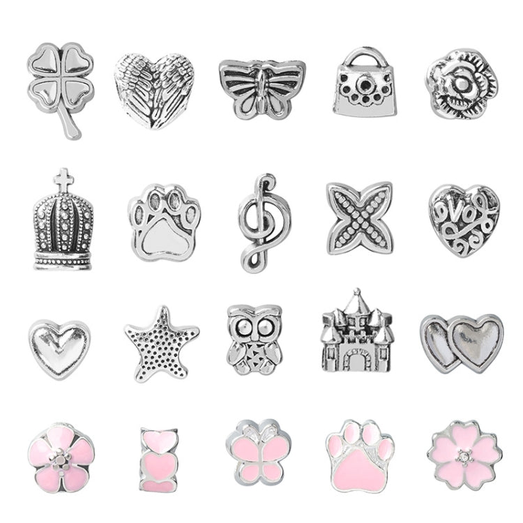 63 in 1 braccialetto a catena a mano per bambini con gioielli fatti a mano fai da te, 63 In 1(Pink)