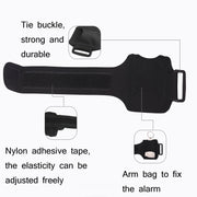 PLAPIE YY-705 Allarme personale per corridore sportivo all'aperto da 120 dB, Black+Conventional Wristband, White+Conventional Wristband, Electric Plating+Conventional Wristband