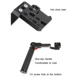 Sunnylife RO-Q9233 Tipo di trasporto Maniglia stabilizzatrice SLR ad angolo regolabile per DJI RONIN RS-C2 / RONIN S / SC