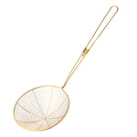 Cucchiaio per filtro olio con colino in acciaio inossidabile, Colorful, 36.5x13.5cm(Silver), 36.5x13.5cm(Gold), 36.5x13.5cm(Rose Gold)