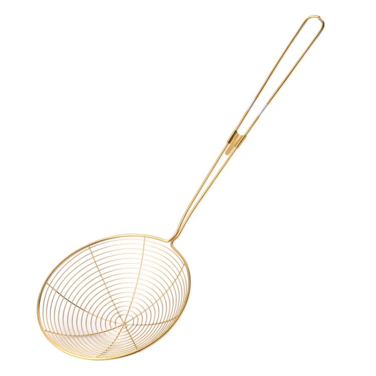 Cucchiaio per filtro olio con colino in acciaio inossidabile, Colorful, 36.5x13.5cm(Silver), 36.5x13.5cm(Gold), 36.5x13.5cm(Rose Gold)