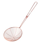 Cucchiaio per filtro olio con colino in acciaio inossidabile, Colorful, 36.5x13.5cm(Silver), 36.5x13.5cm(Gold), 36.5x13.5cm(Rose Gold)