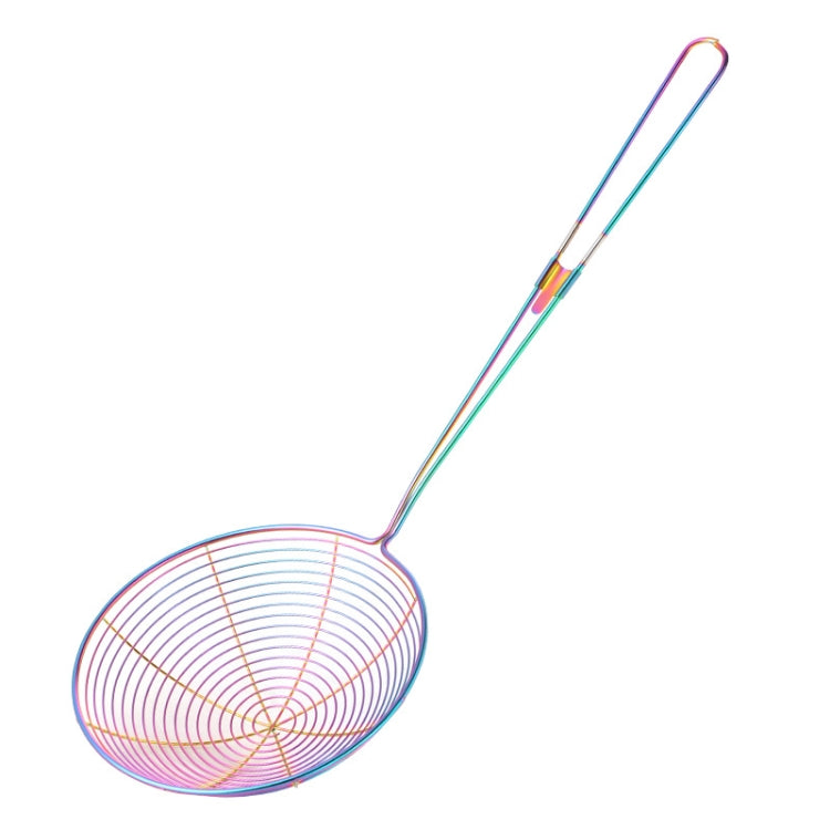 Cucchiaio per filtro olio con colino in acciaio inossidabile, Colorful, 36.5x13.5cm(Silver), 36.5x13.5cm(Gold), 36.5x13.5cm(Rose Gold)