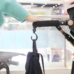JOYREN 2 set passeggino con gancio antiscivolo e resistente, 2 Sets Stroller Hook