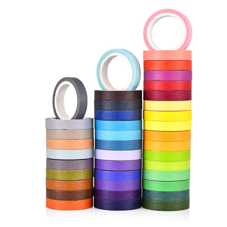 Set 40 nastri arcobaleno in carta per decorazioni fai da te