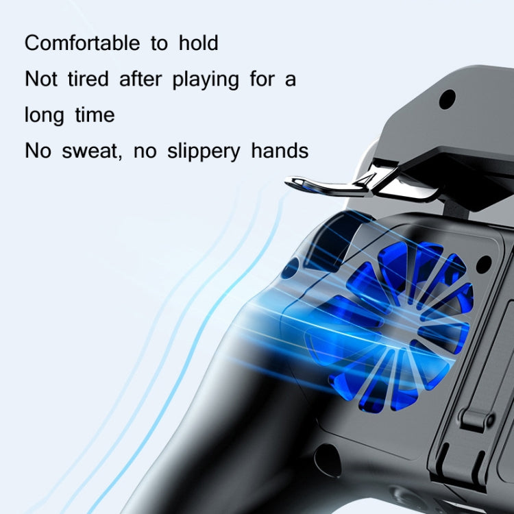 Gamepad con doppia ventola e power bank 2500mAh per smartphone