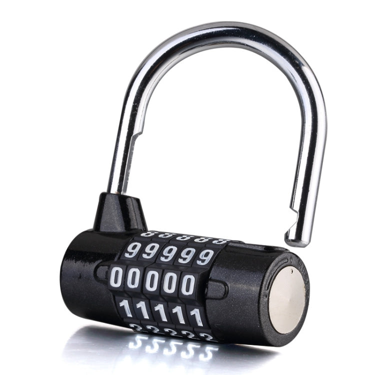 Lucchetto per porta della cassetta degli attrezzi con password per armadietti da palestra di grandi dimensioni con combinazione a 5 cifre, 5 Digit (Blue), 5 Digit (Red), 5 Digit (Black), 5 Digit (Silver)