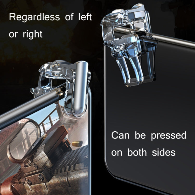 4 Paris GT01 Mini Gamepad di tiro ausiliario con pulsanti in lega meccanica, GT01