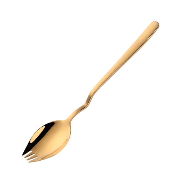 3 pezzi di forchetta per noodle istantanei in acciaio inossidabile, coltello multiuso a forma di V, forchetta e cucchiaio, stoviglie tutto in uno, Fork Spoon (Silver), Fork Spoon (Gold), Fork Spoon (Rose Gold), Fork Spoon (Black), Fork Spoon (Blue)    ...