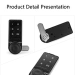 Armadietto in acciaio con foro aperto Armadietto per schedari Serratura elettronica Cassetto Cassetta postale Serratura con password per porta dell'armadietto della palestra, 20mm, 30mm